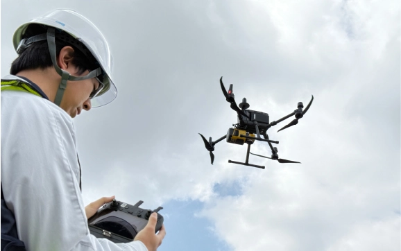 3次元測量 UAVレーザ測量 興和測量設計